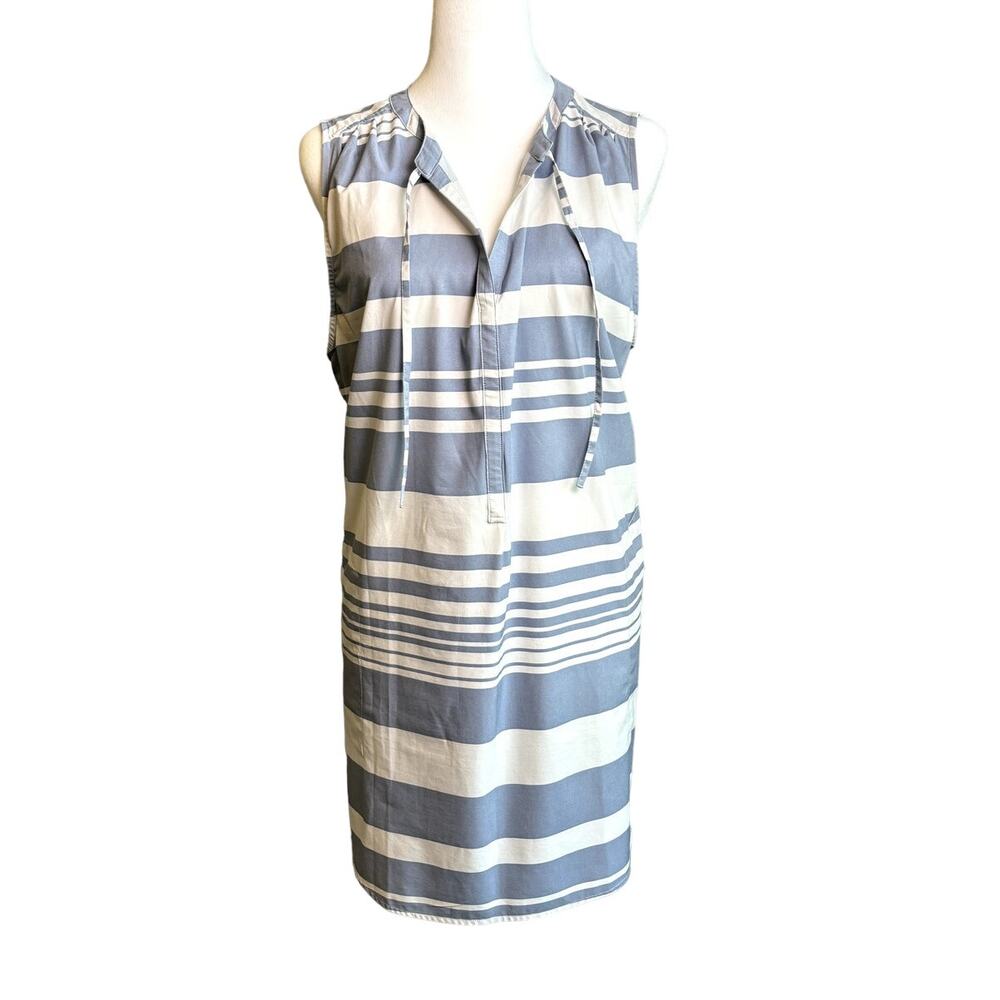 prAna Sleeveless Striped Tunic Cruise Vacation Casual Travel Dress Size XL